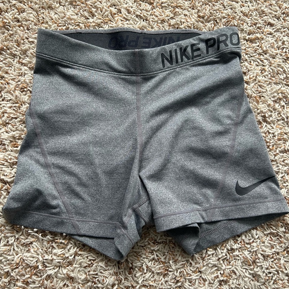 Nike Pro Women's Gray Shorts